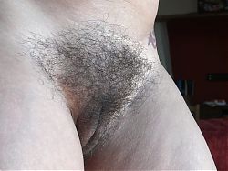 a mature french cougar shows her 55year old hairy vagina